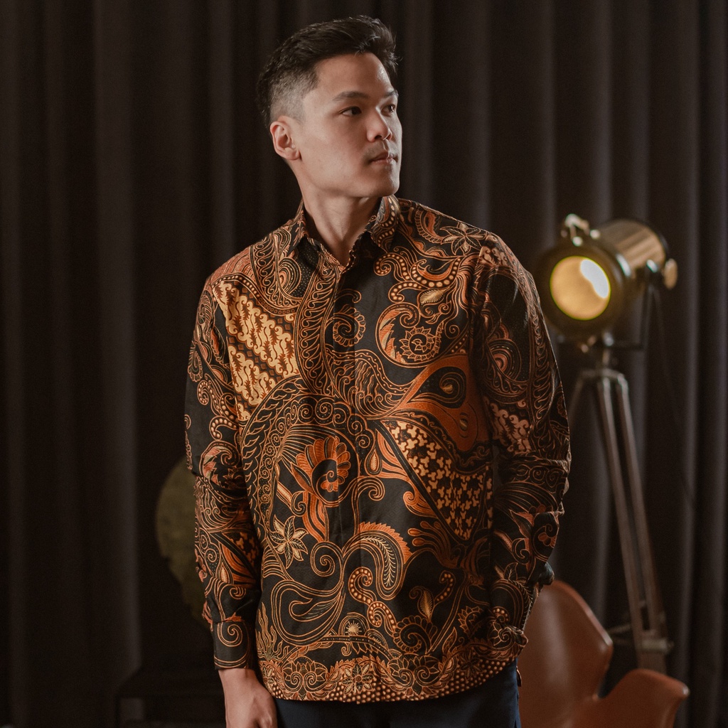 Mandalas Banara - Mandalas Kemeja Batik Pria Lengan Panjang