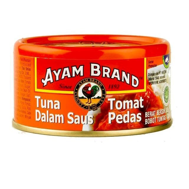 

AYAM BRAND TUNA TOMAT PEDAS [160GR]