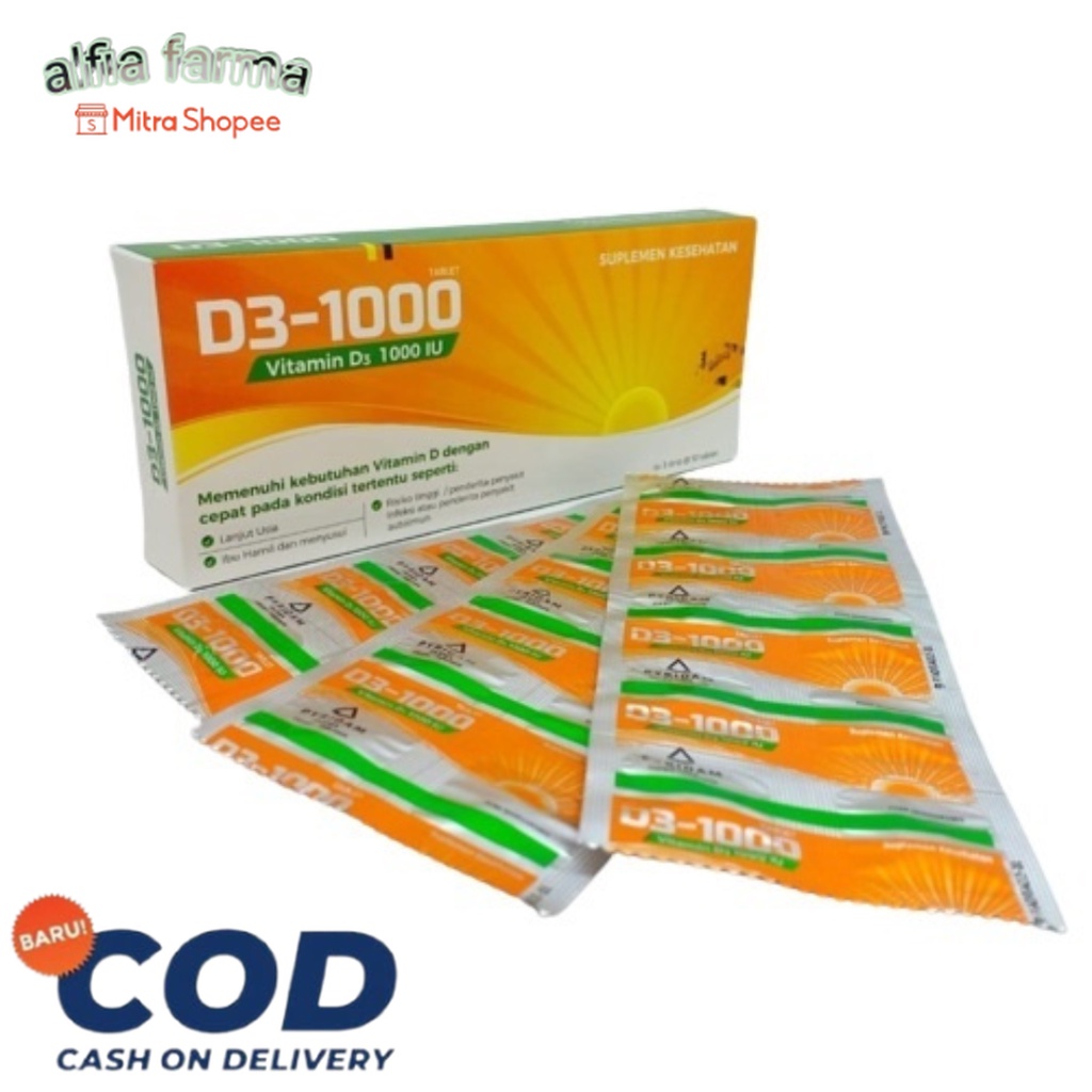 vitamin d3 1000iu pyridam original
