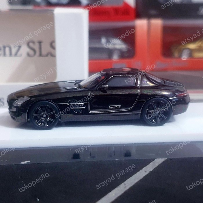 Diecast TPC Mercedes Benz SLS Black Limited Edition LP27