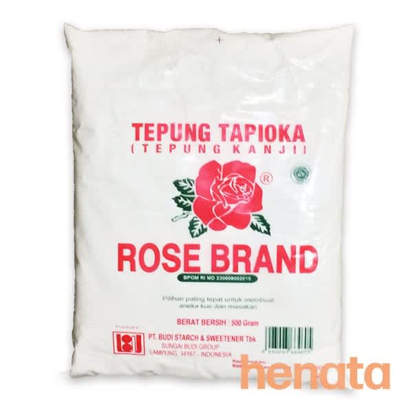 

Rose Brand Tepung Tapioka 500 gram / Kanji 500 gr