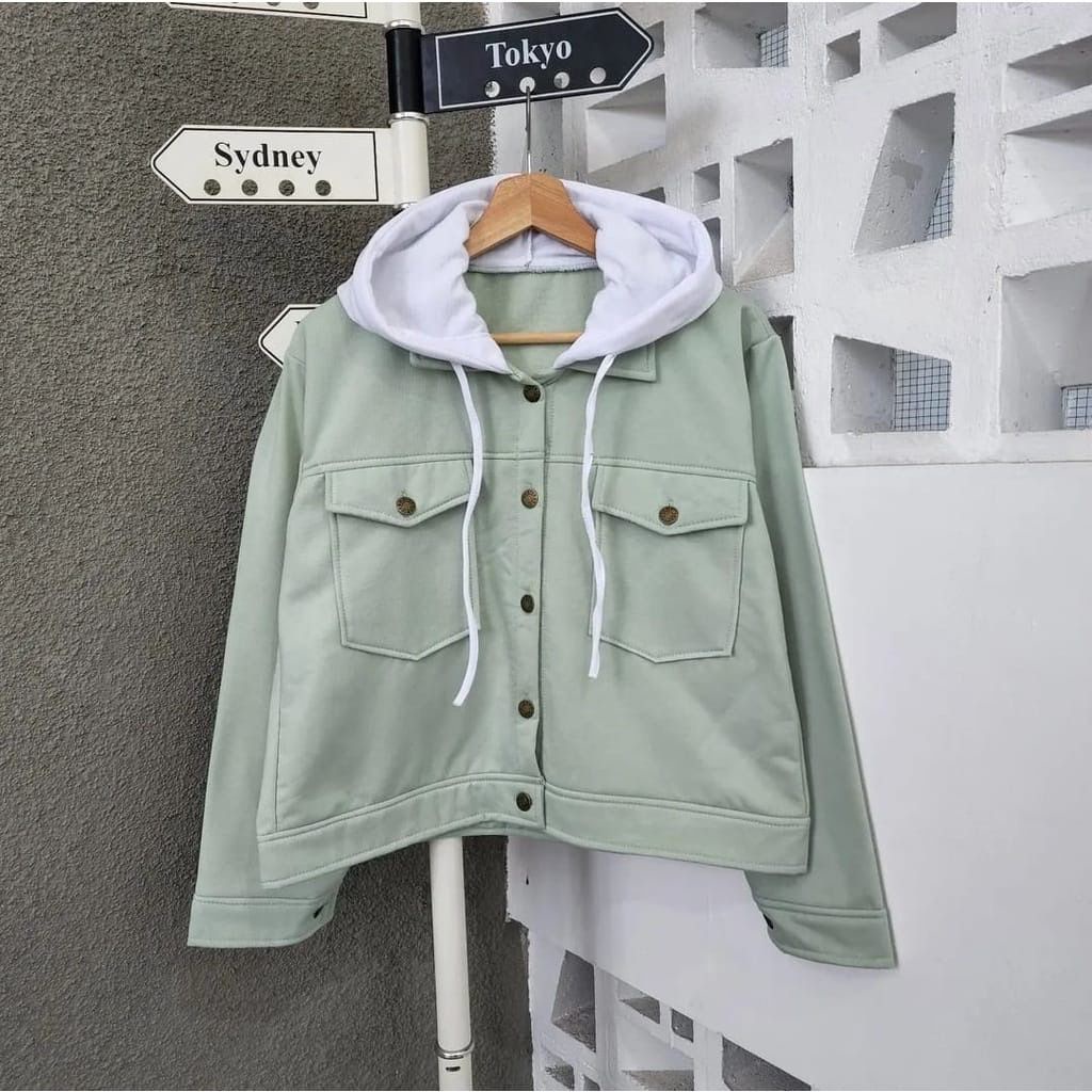 FELIX JAKET HOODIE WANITA - JACKET WANITA TERBARU