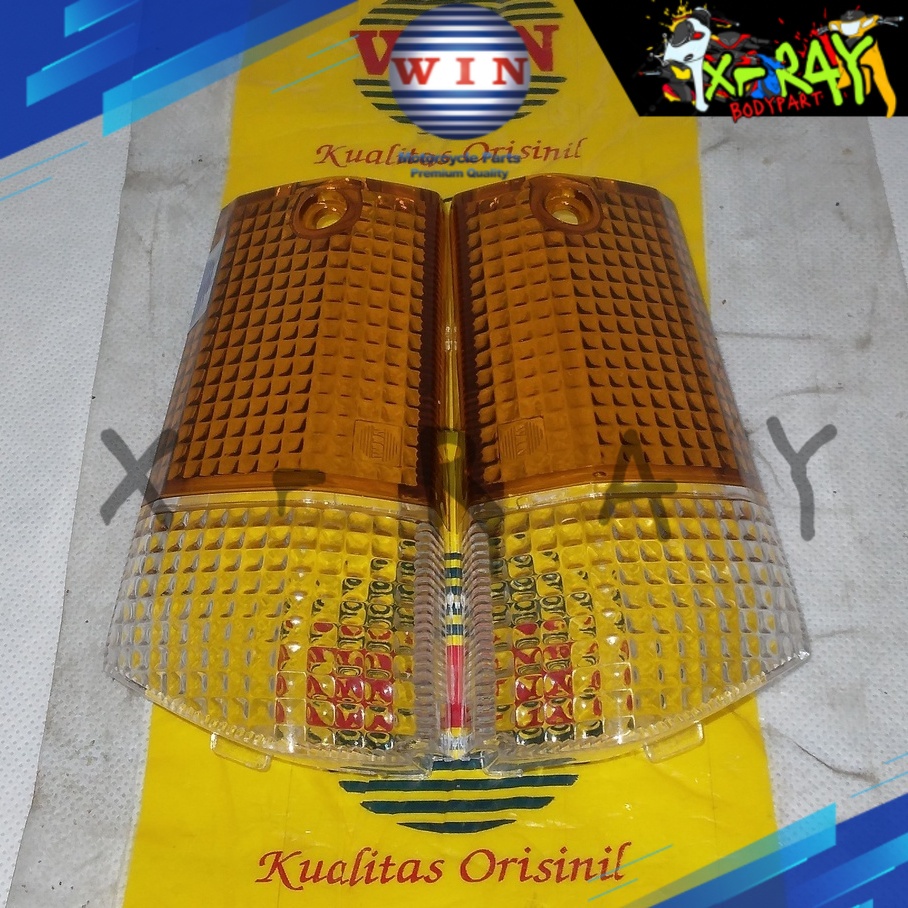 Mika Lampu Sen Depan Astrea Prima 1989 1990 1991 WIN | kaca riting sein depan kanan kiri motor honda