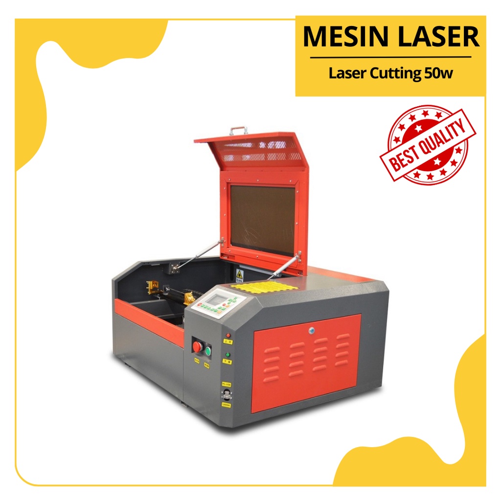 Mesin CNC Laser Cutting 50w 40*40 Mesin Laser Engraving 4040 [L-CUTTING50]