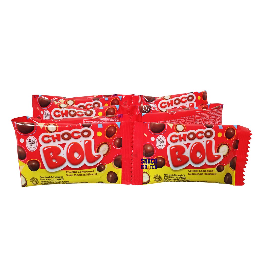 

Jago Choco Bol - Netto 10 bks x 7 gr.