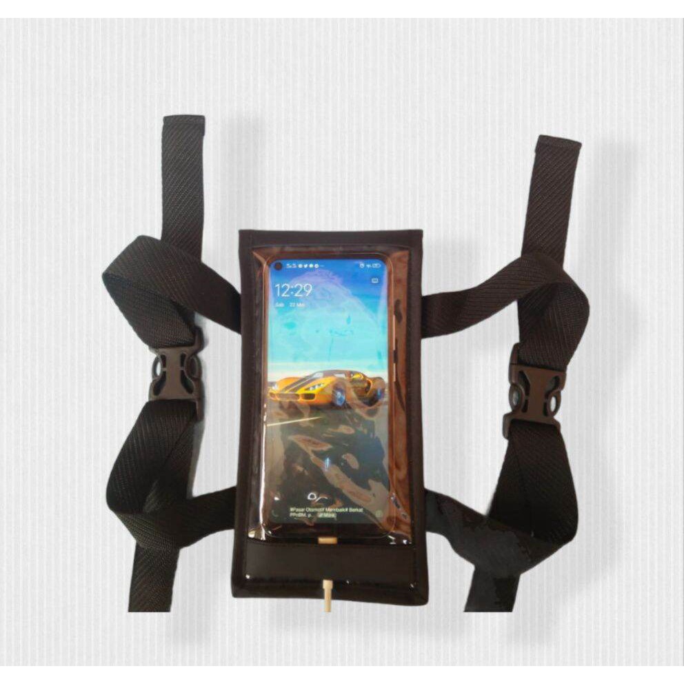 Tas Holder Stang motor Gojek/grab waterproof