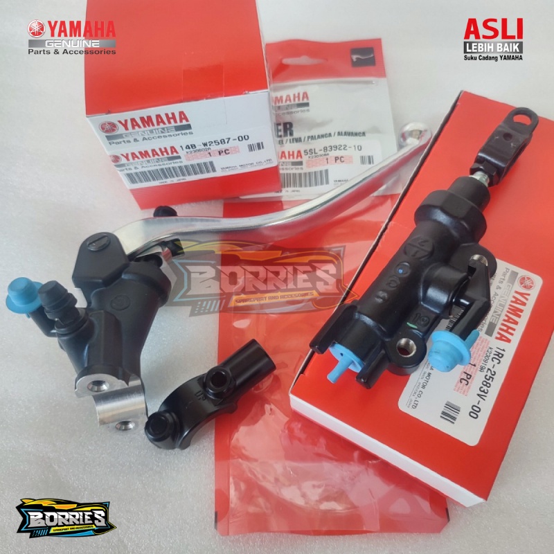 MASTER REM SET DEPAN BELAKANG BREMBO R1 R6 PNP RX KING NINJA R NINJA SS NINJA RR YAMAHA r15 NMAX ORI