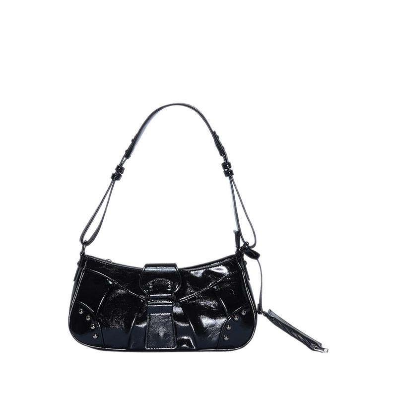 Payless Chrissie Accessories Avery Baguette Bag - Black_16