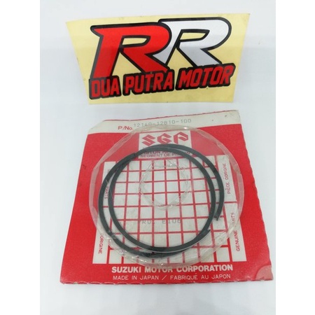 reng ring piston seher original ori suzuki rgr150 rgr 150 os. oz. os oz oversize 100 os100 sgp japan