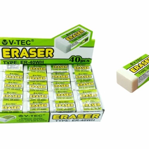 

V-tec Penghapus ER-40WH II V-tec Eraser ER-40WH