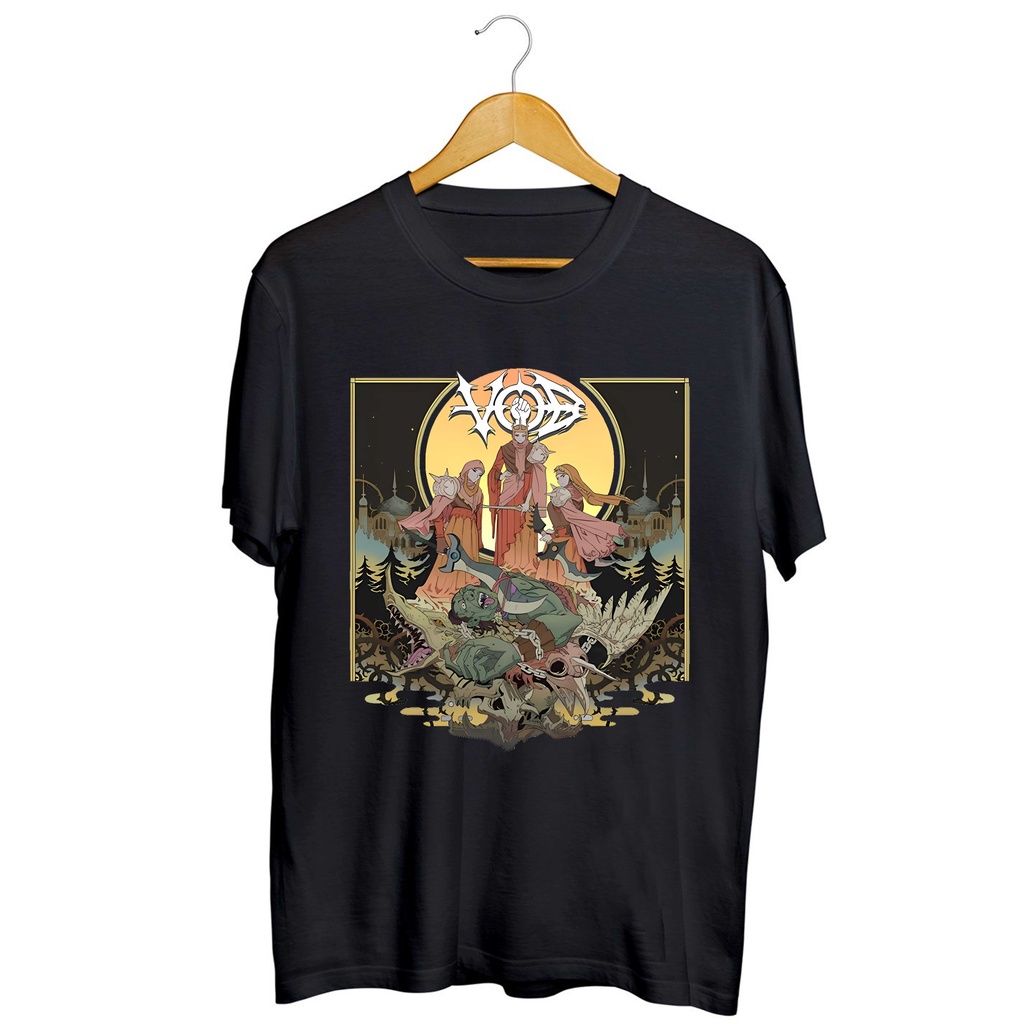 【COD】 NEW Kaos Band VOB dewi Rocker / Tshirt Musik Rock Metal KAOS