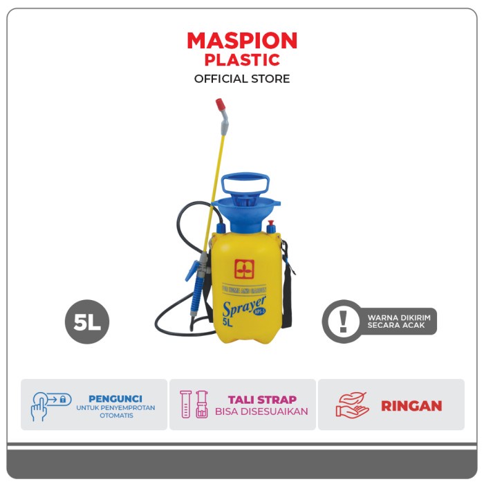 COD - Maspion Hand Sprayer 5 Liter