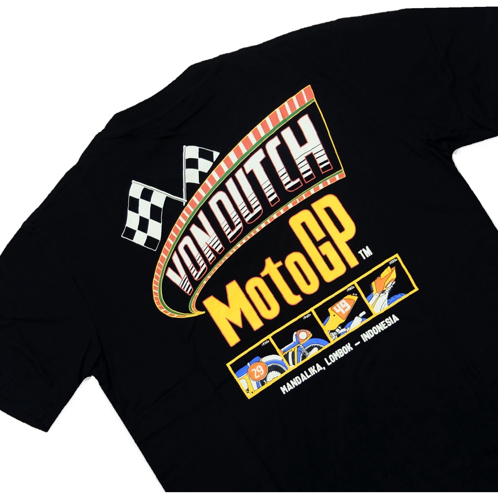 V0n Dutch x MotoGP Collaboration T-Shirt GP27 Black