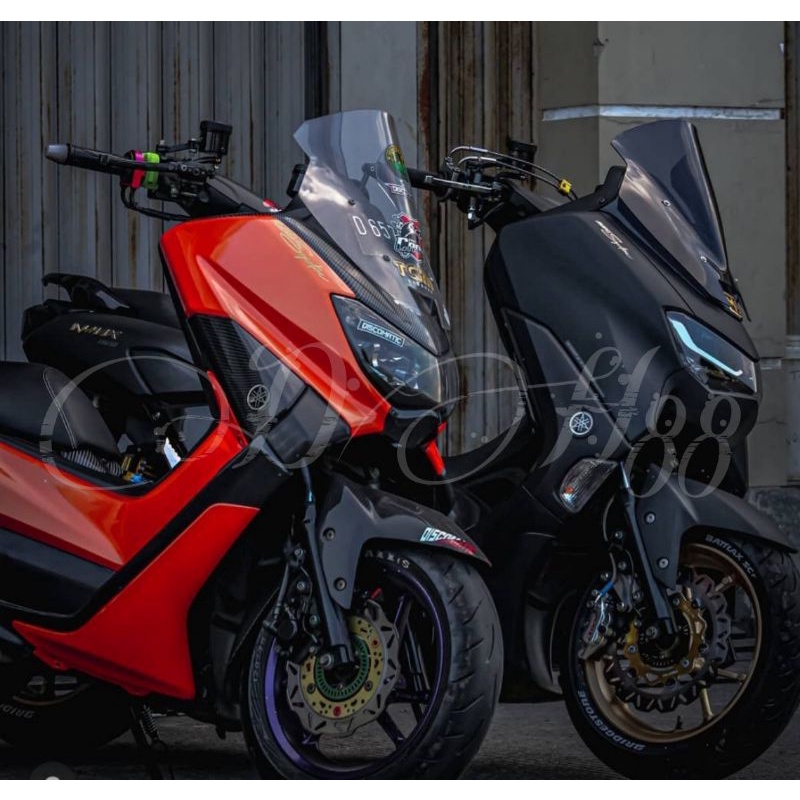 (COD)Windshiled/visor NMAX155 TDR 4mm.NMAX OLD TDR WINDSHIELD VISOR 4mm - Golden Variasi