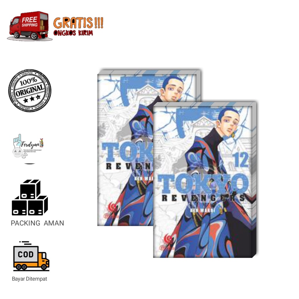 Level Comic Tokyo Revengers Vol 1-12 terlengkap Ken Wakui Komik Anak Manga