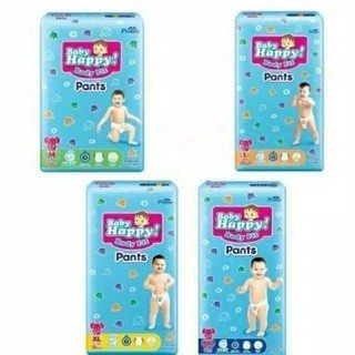 BIG SALE 12.12 PAKET 1 KARTON PAMPERS BABY HAPPY PANTS S40/M34/L30/XL26/XXL24 -2403