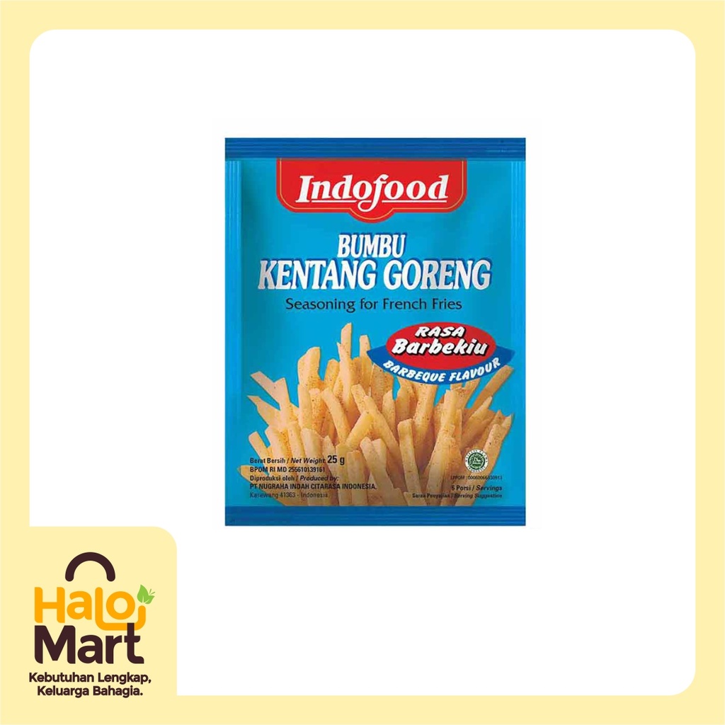 

BUMBU KENTANG GORENG INDOFOOD RASA BBQ