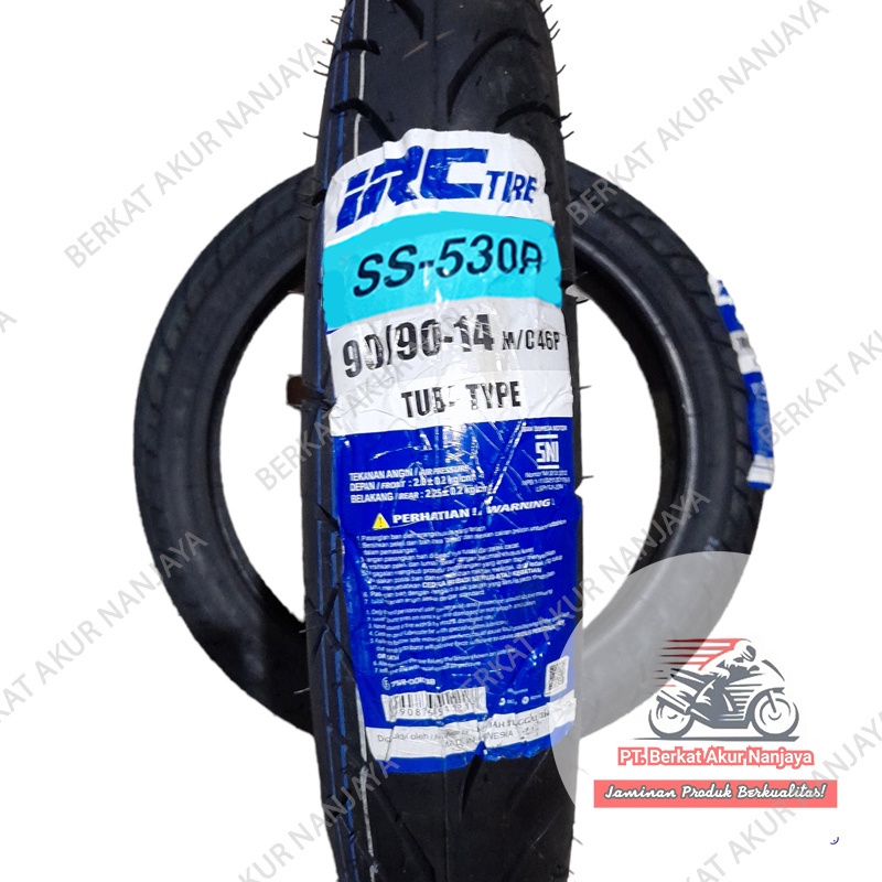 IRC 90/90-14 SS530 Ban Motor Matic Honda Yamaha Tubetype SS530R SS-530