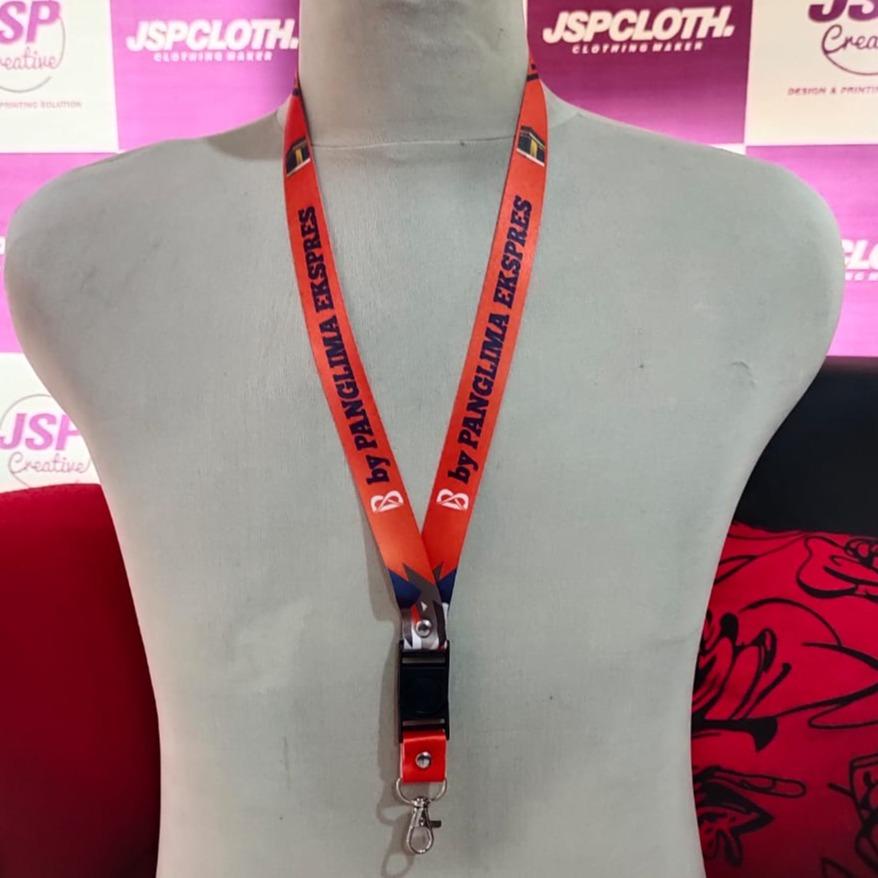 

Lanyard Custome / Id Card / Kalung identitas aksesoris alat