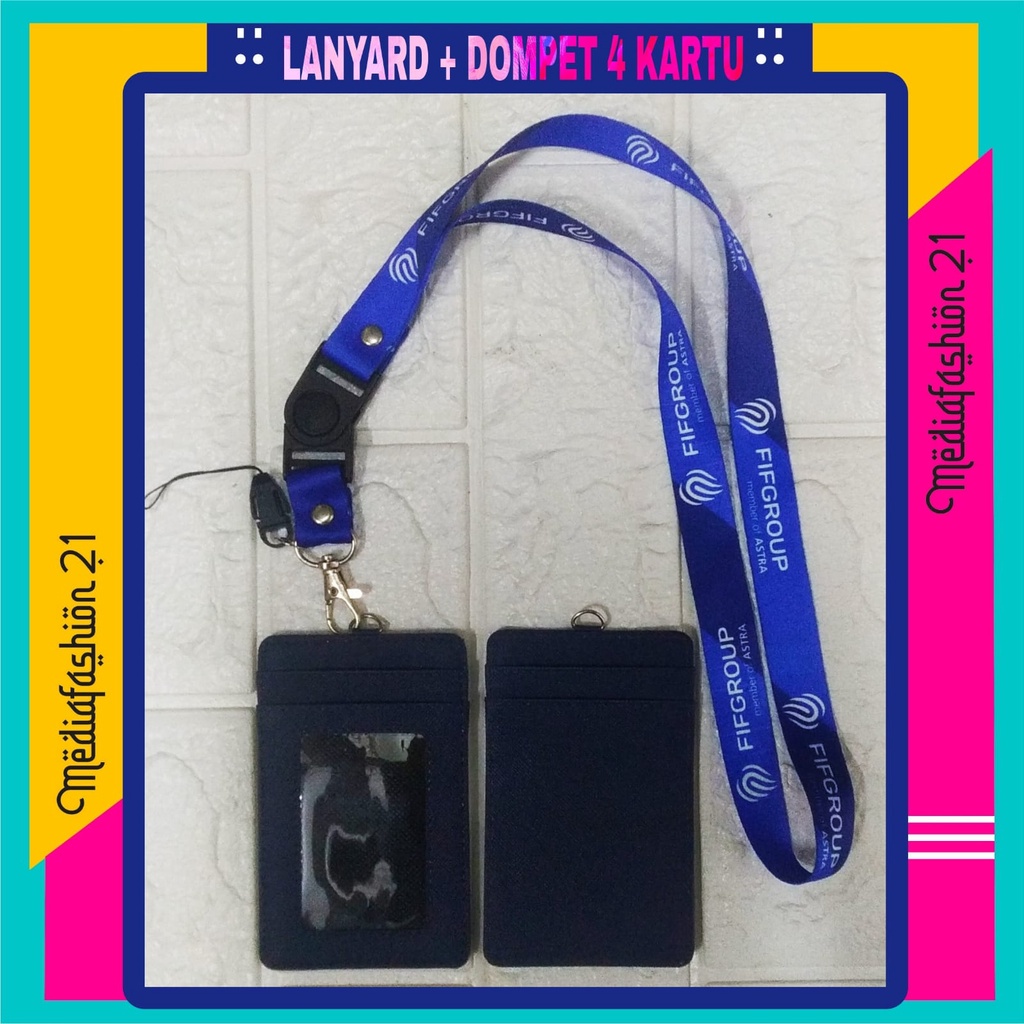 

FIFGROUP (Member Of ASTRA) Lanyard / Tali Gantungan ID Card Dan Name Tag - Free Strap Tali Gantungan HP HANDPHONE