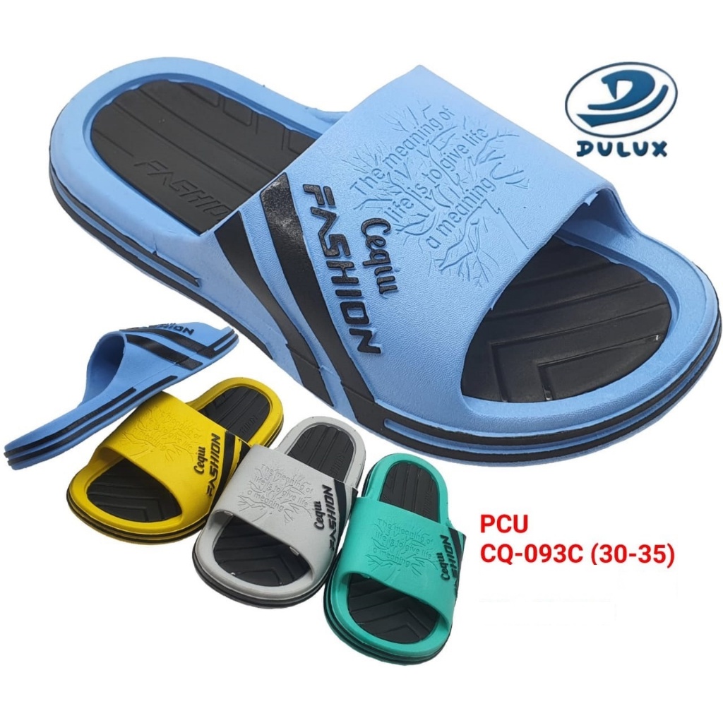sandal dewasa pria slop, sandal dulux CQ093c uk 30-44 DULUX