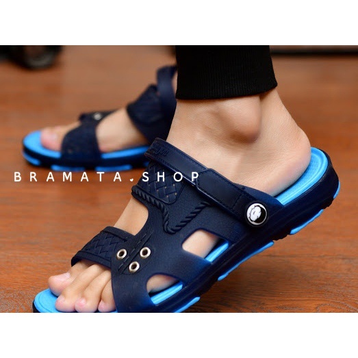 Sandal Gunung Tali Cowok Casual Sendal Jepit Trendy