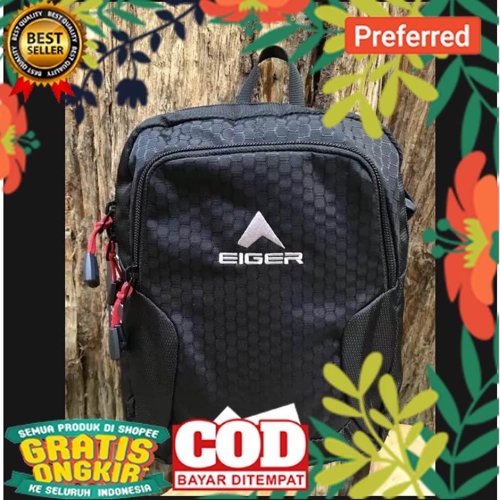 COD Tas Selempang Eiger10 Pria Waistbag Terbaru Kekinian Bahan 100% Real Picture - Pra Store// TAS K