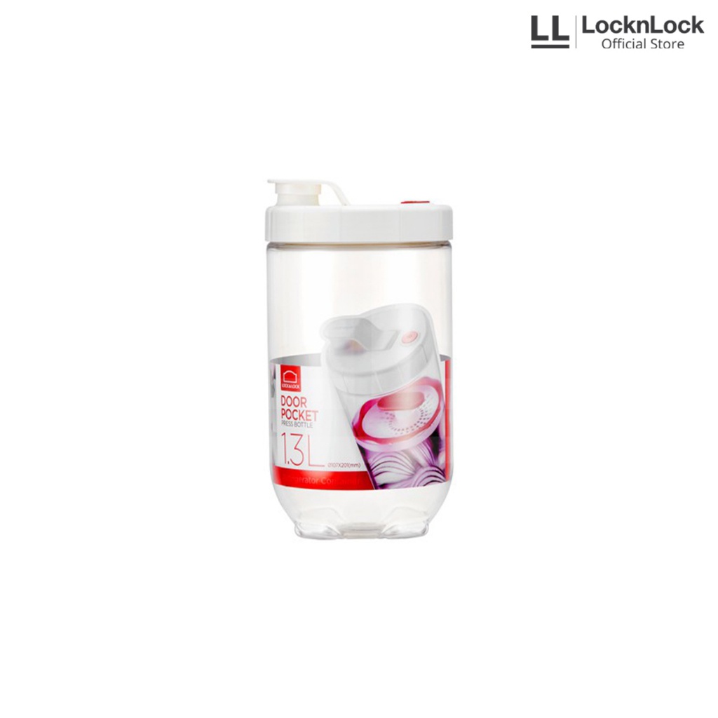 LocknLock Interlock Press Bottle Red