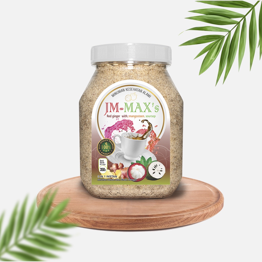 

Jamu Herbal Jahe Merah Ekstrak Manggis Sirsak 100% herbal kemasan toples isi 350gr Membantu mengatasi Rheumatik, Perut Kembung / Masuk Angin, dll Terlaris