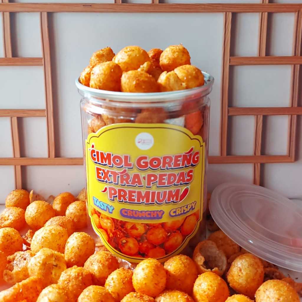 

Cimol Goreng Extra Pedas Kerupuk Pilus