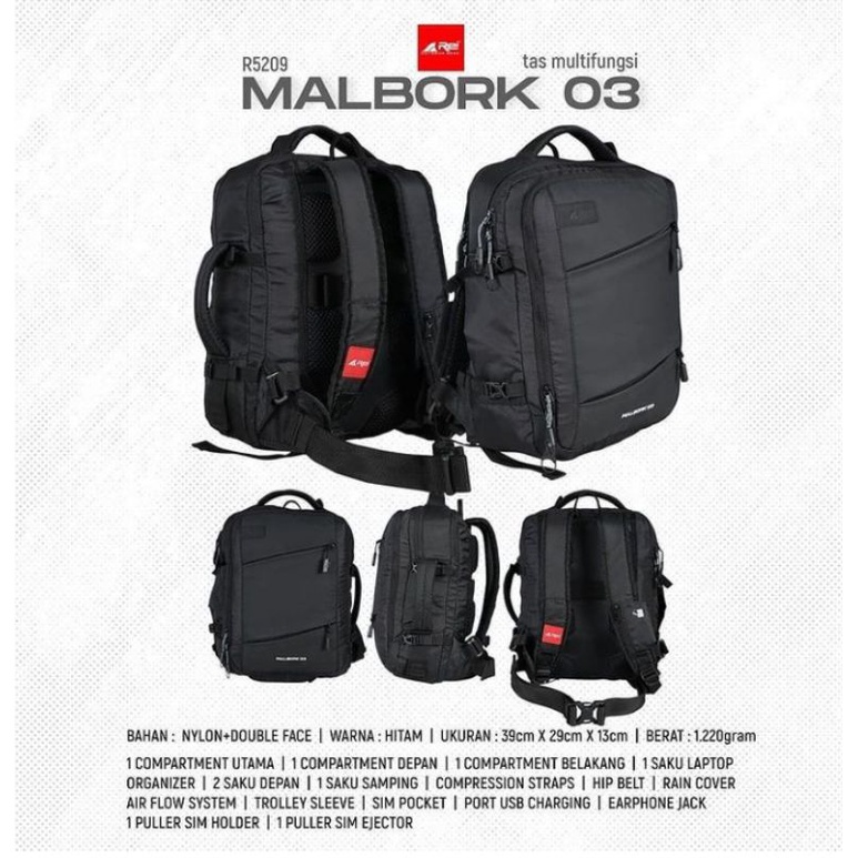 Tas Ransel Multifungsi Malbork 03 Arei Outdoorgear