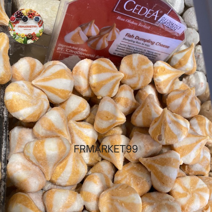 

Cedea Fish Dumpling Cheese / Dumpling Ikan Isi Keju / 500 grm