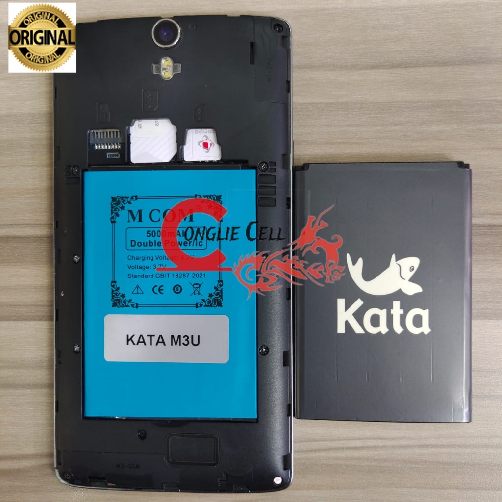 Battery Batere Batre Baterai Double Power Mcom Kata M3U