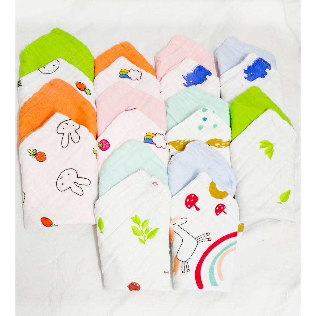 Rumah Kita - handuk kecil sapu tangan lap kecil  katun jepang kasa handuk-random handuk lembut sapu 