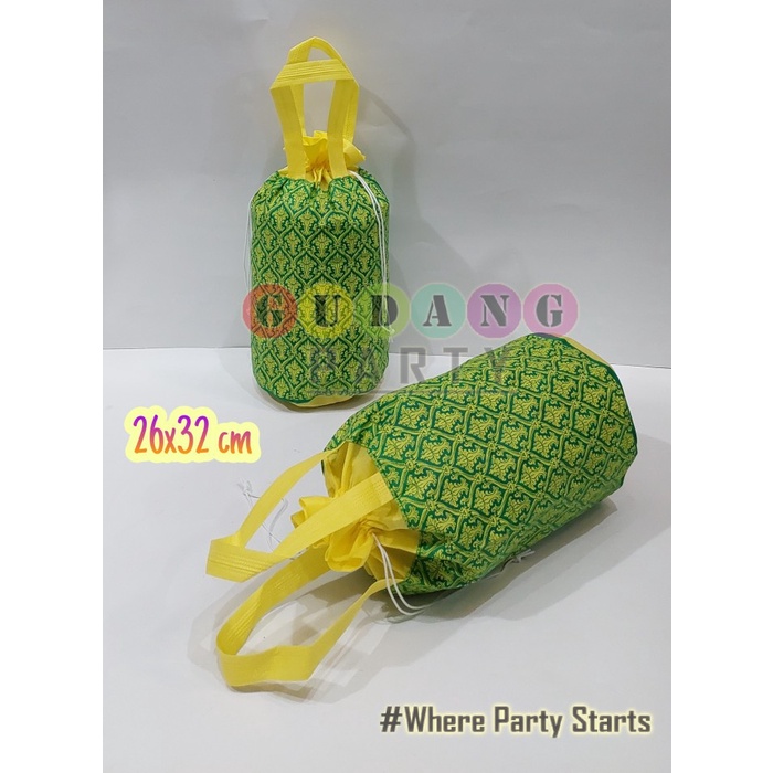 

[[ WSH - BEST SELLER ]] Spunbond Serut 3 Toples/Tas Toples/Spunbond Nastar/Goody Bag Lebaran