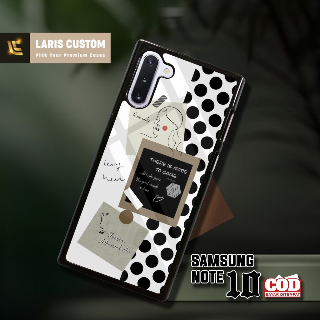 Case SAMSUNG NOTE 10 NOTE 20 ULTRA  NOTE 9 PLUS TERBARU 2023 Laris Custom [ ESTETIK ] Casing Hardcas
