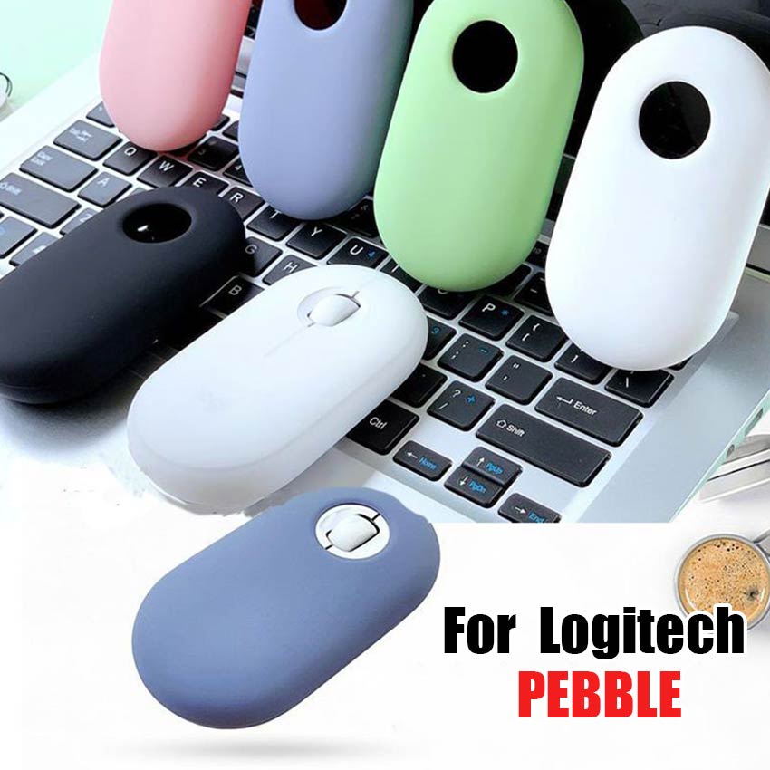 Case Mouse Logitech Pebble M350 Rubber CANDY Silicone Casing Cover Mouse Logitech Pebble Wireless