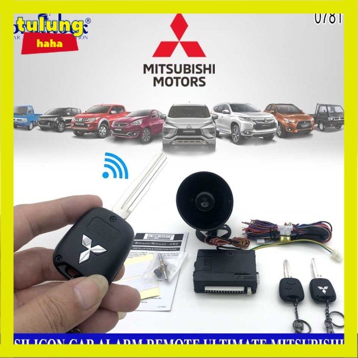 ORIGINAL Silicon Alarm Remote Mobil Ultimate Mitsubishi Alarm Mobil