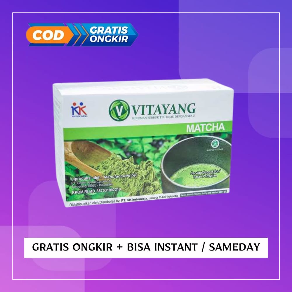 

Vitayang Matcha | Minuman Teh Hijau Alami Ber klorofil Original KK Indonesia