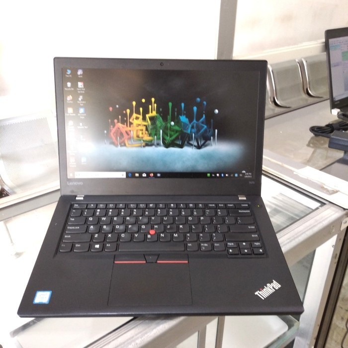 laptop slim Lenovo T470 RAM 8Gb core i5 gen6 touchscreen murah meriah