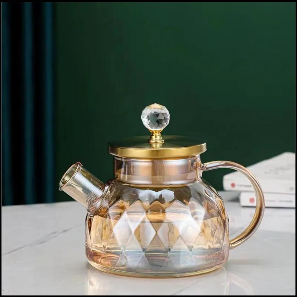 

Chapin Teko Kaca Teh Kopi Pitcher Diamond Borosilicate Glass - TK12