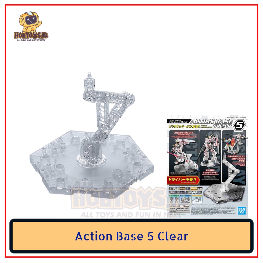 Action Base 5 Clear Bandai