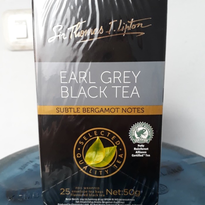 

LIPTON EARL GREY BLACK TEA 60gr