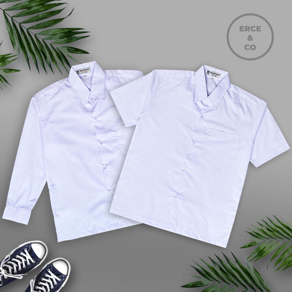SERAGAM SEKOLAH POLOS BAJU SERAGAM SEKOLAH POLOS UNISEX MERK MAMPANK POLOS UNISEX MERK MAMPANK
