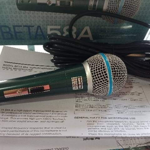 Mic Microphone beta 58A ORIGINAL BETA58A