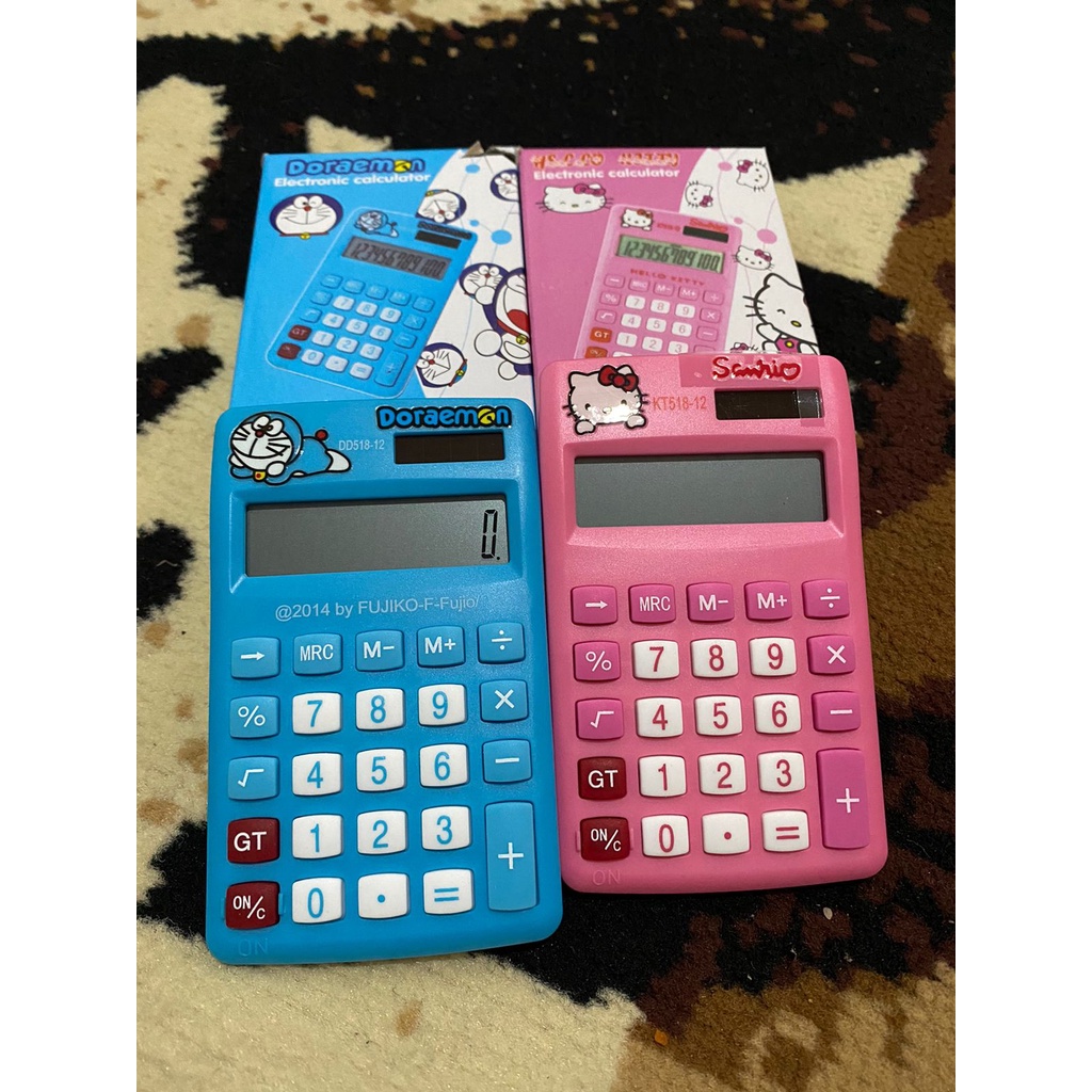 

KALKULATOR MINI DORAEMON & HELLOKITTY