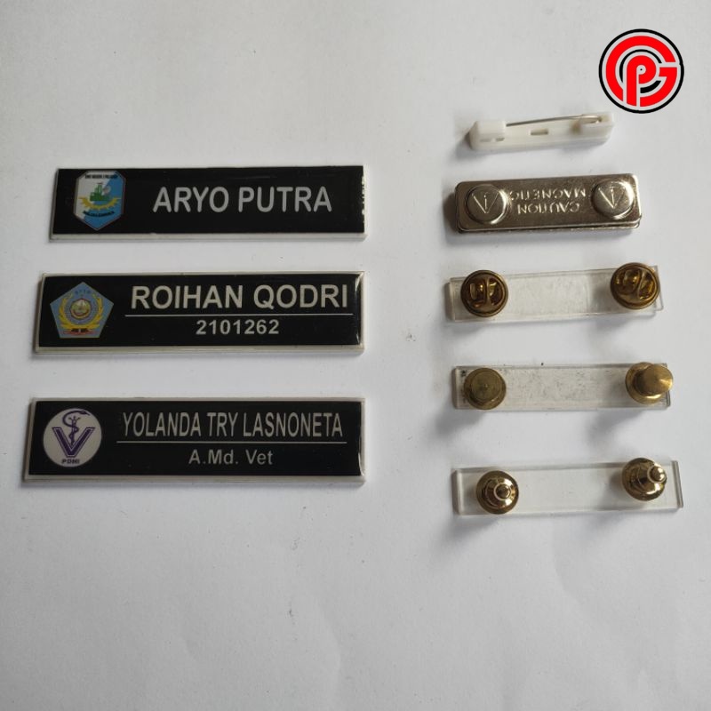 

Best Seller Nametag Akrilik / Name Tag Akrilik / Nametag Akrilik Custom / Name Tag Akrilik Custom / Nametag PNS / Nama Dada Akrilik / Nama Dada PNS