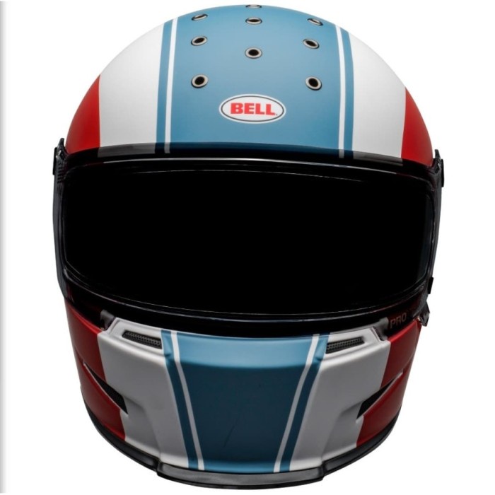 BELL ELIMINATOR SLAYER WHITE RED BLUE | HELM FULL FACE | BELL ORI