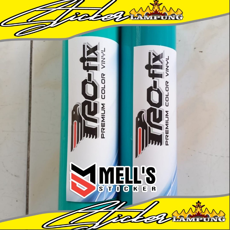 skotlet toska glossy toska blue kilap profix stiker motor hijau toskan dan biru toska