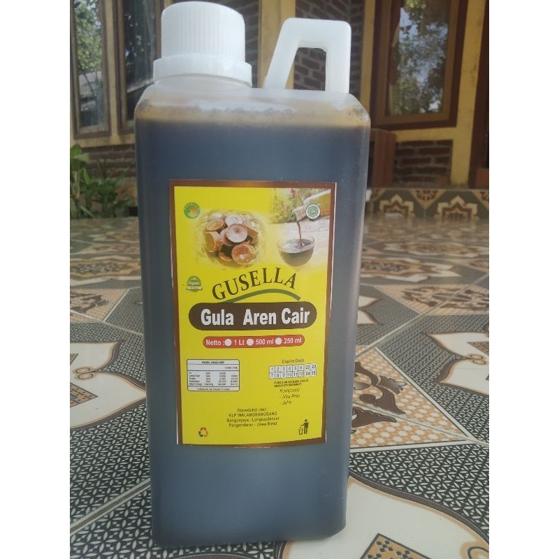 

Gula Aren Cair JAHE isi 1 LITER